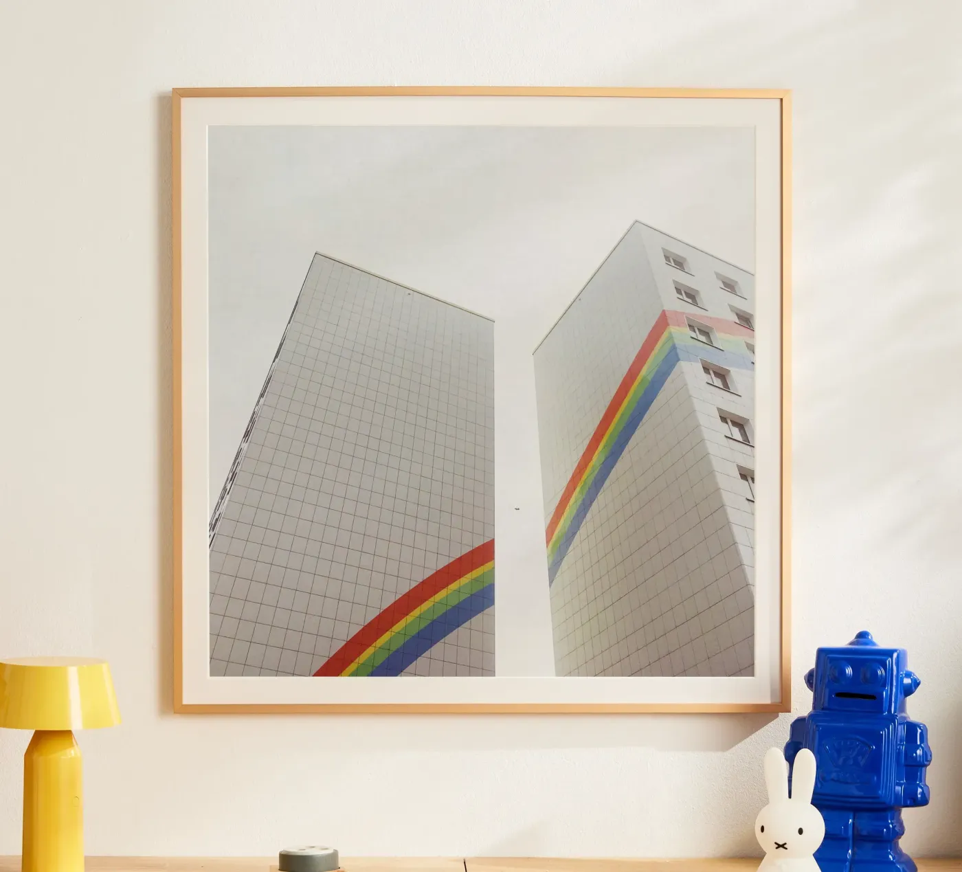 Rainbow poster van Cassia Beck Photography