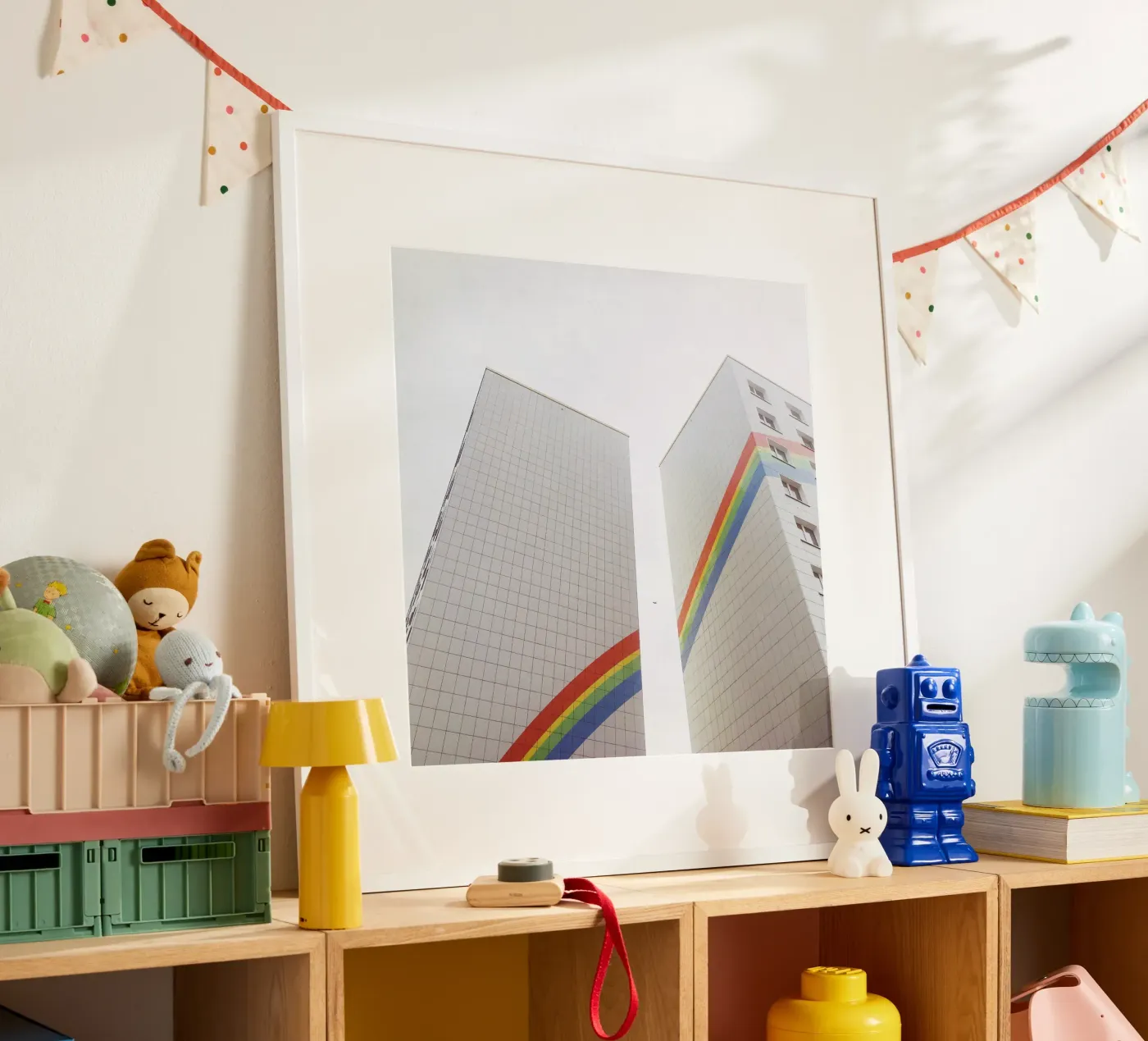 Rainbow poster van Cassia Beck Photography