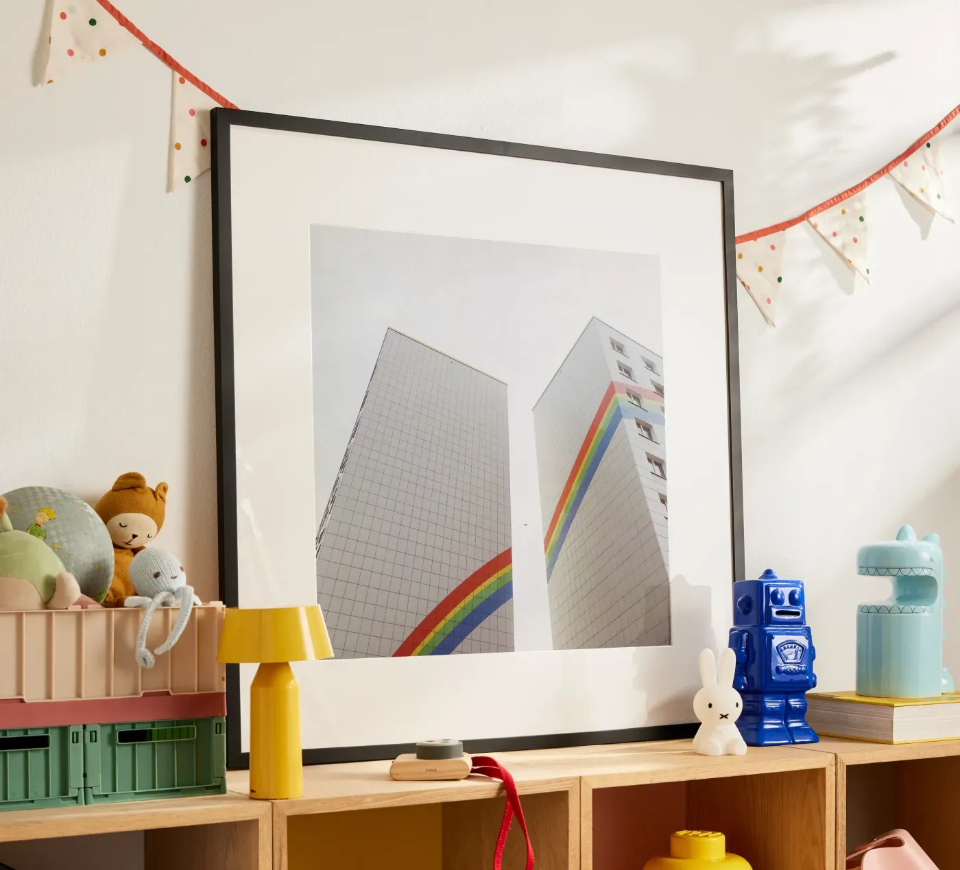 Rainbow poster van Cassia Beck Photography