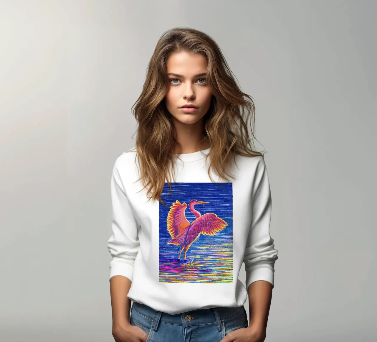Great Heron #2 felpa da imvartwork - UK