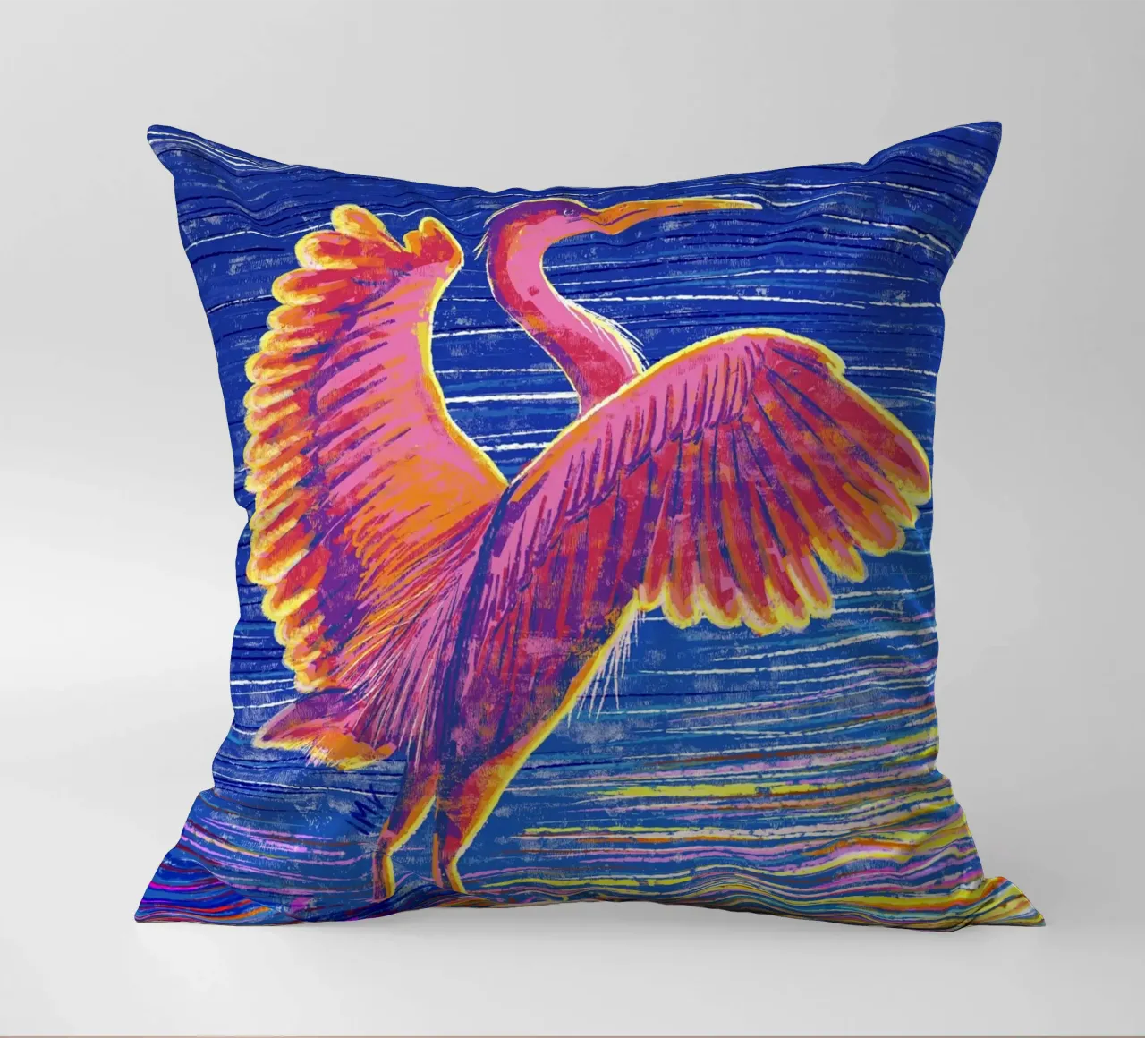 Great Heron #2 cuscino da imvartwork - UK