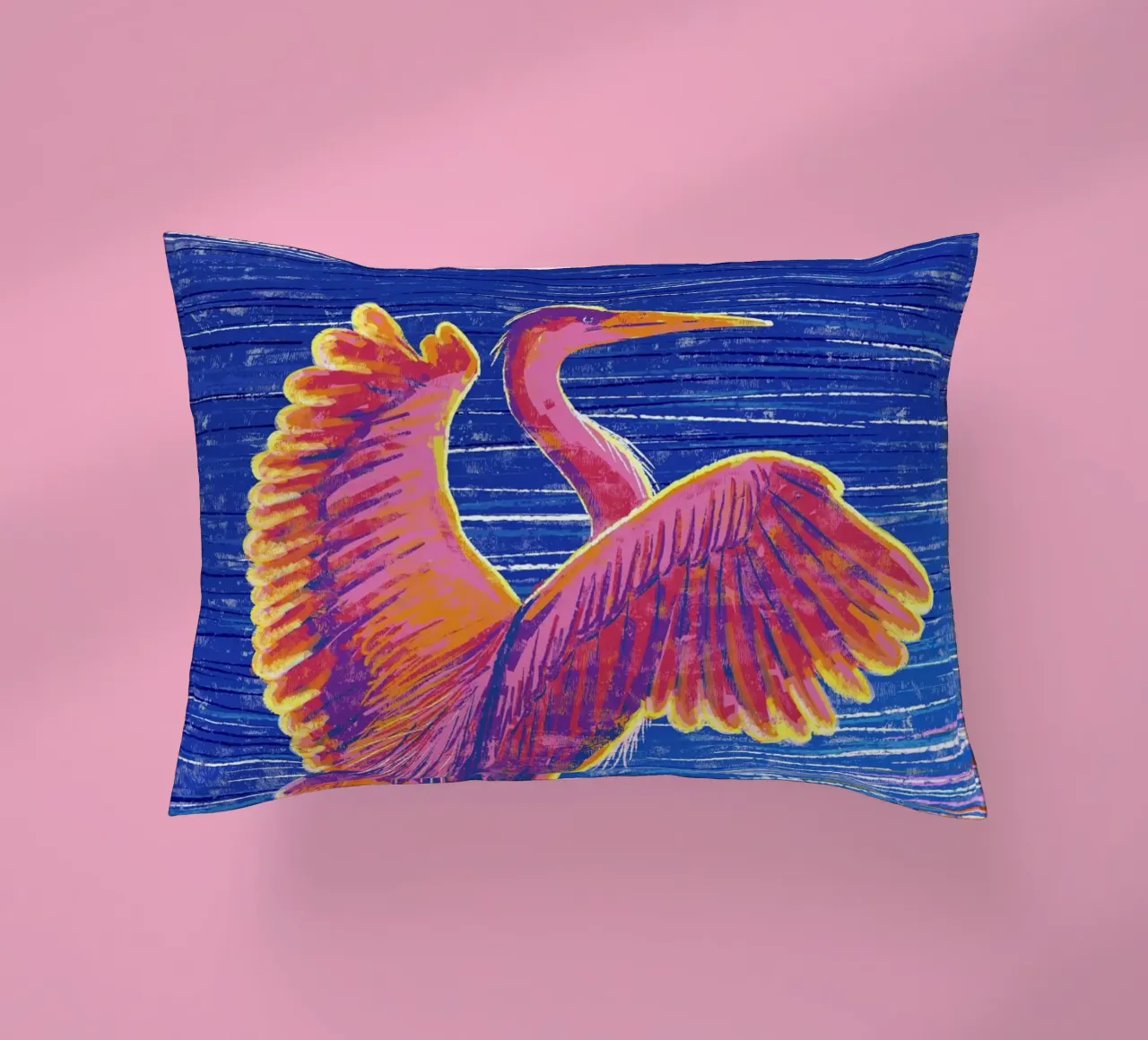 Great Heron #2 cuscino da imvartwork - UK