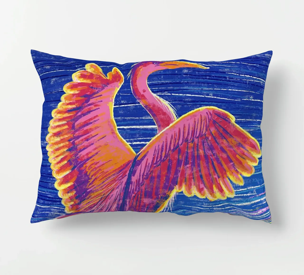 Great Heron #2 cuscino da imvartwork - UK