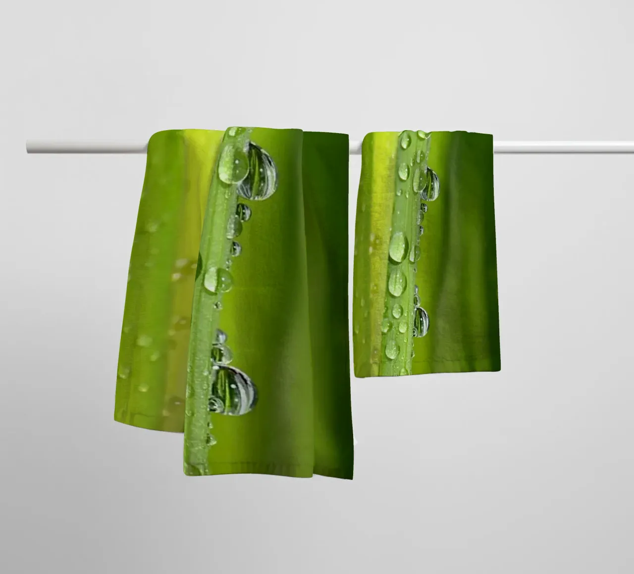 Wassertropfen Handtuch von Atteloi