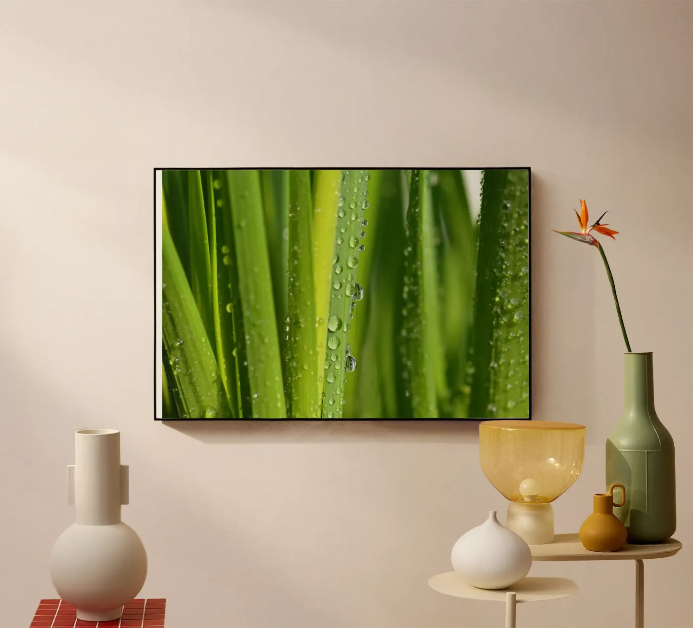 Wassertropfen Acryl-Glas von Atteloi
