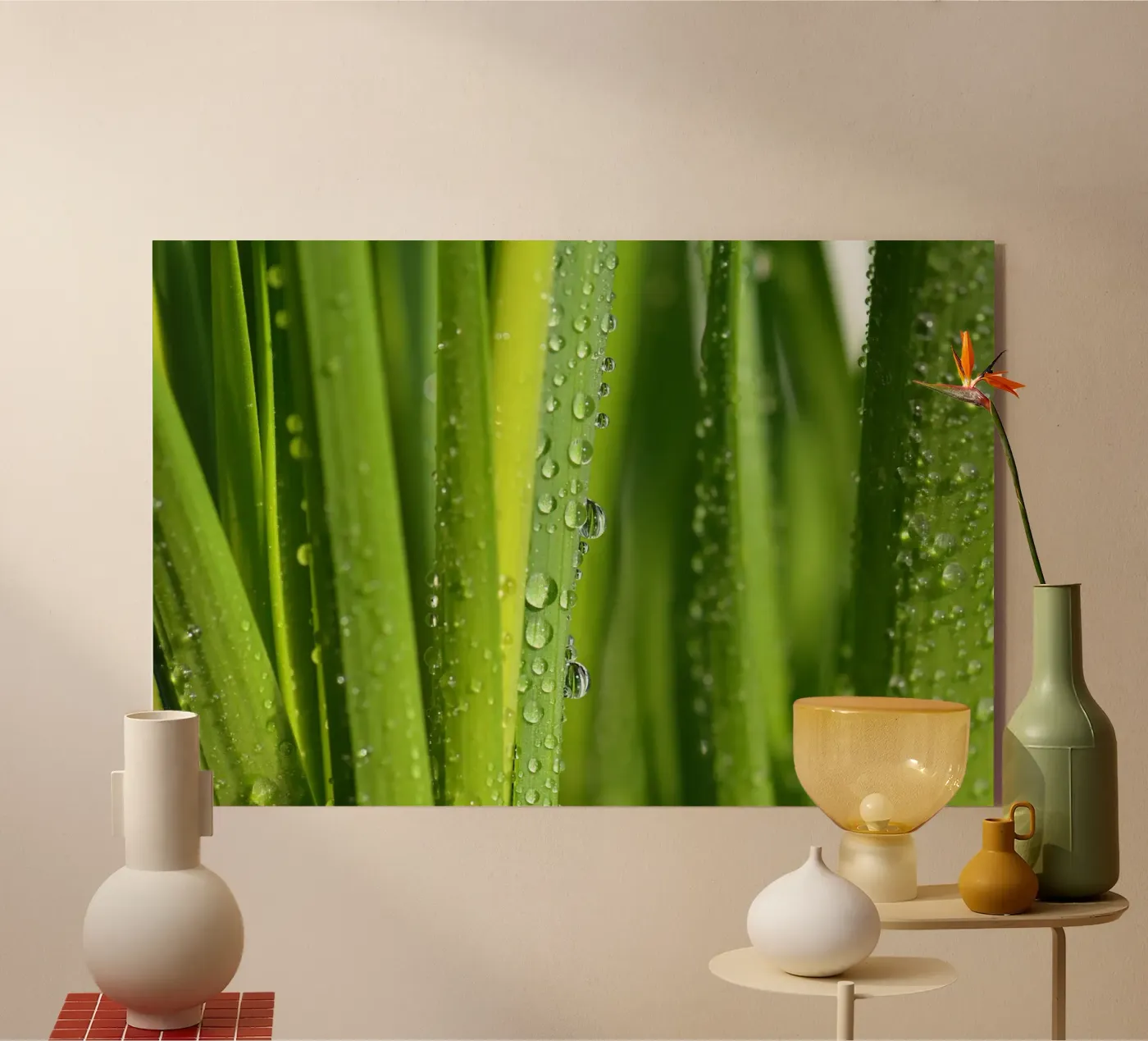 Wassertropfen Acryl-Glas von Atteloi