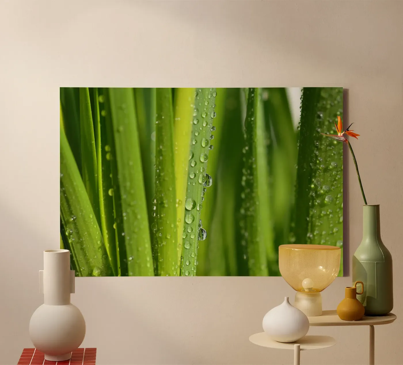 Drops of water toile de Atteloi