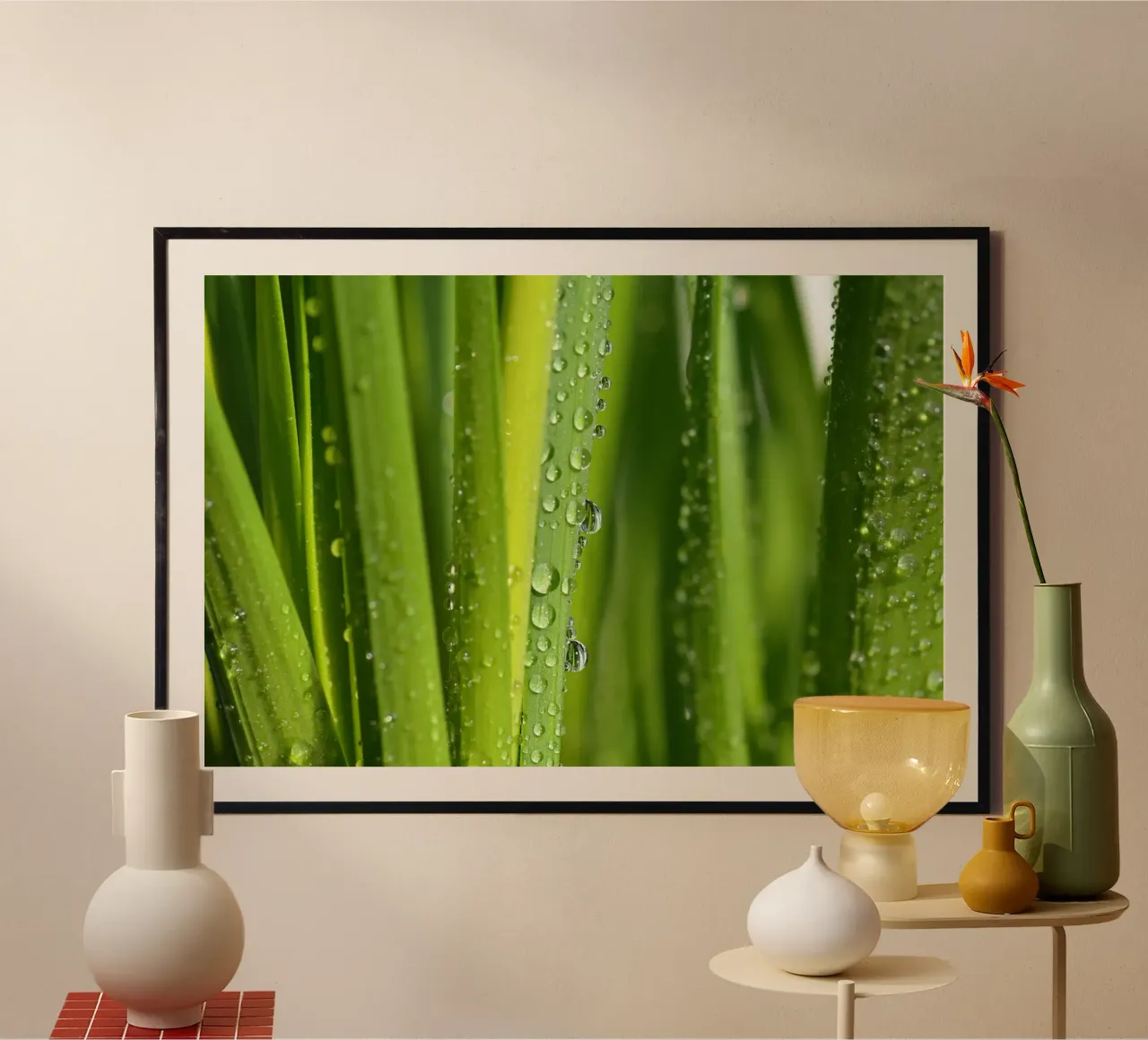 Wassertropfen Poster von Atteloi