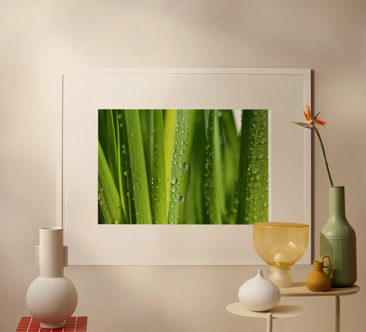 Wassertropfen Poster von Atteloi