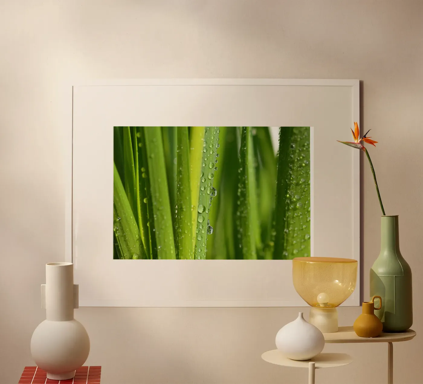 Drops of water Poster von Atteloi