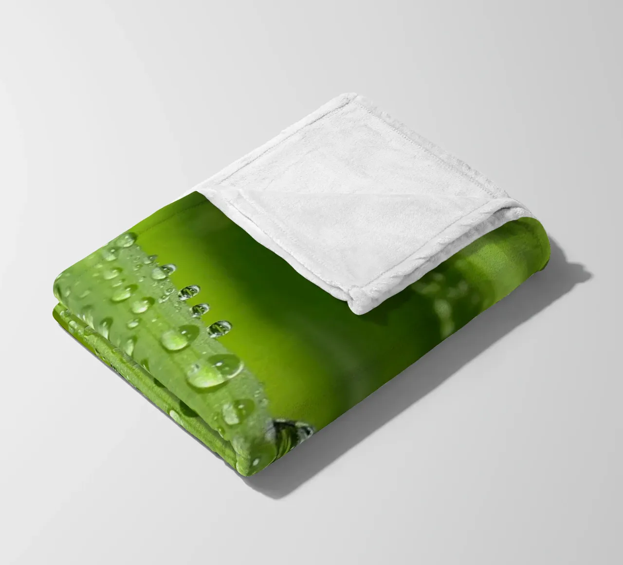 Wassertropfen Fleecedecke von Atteloi