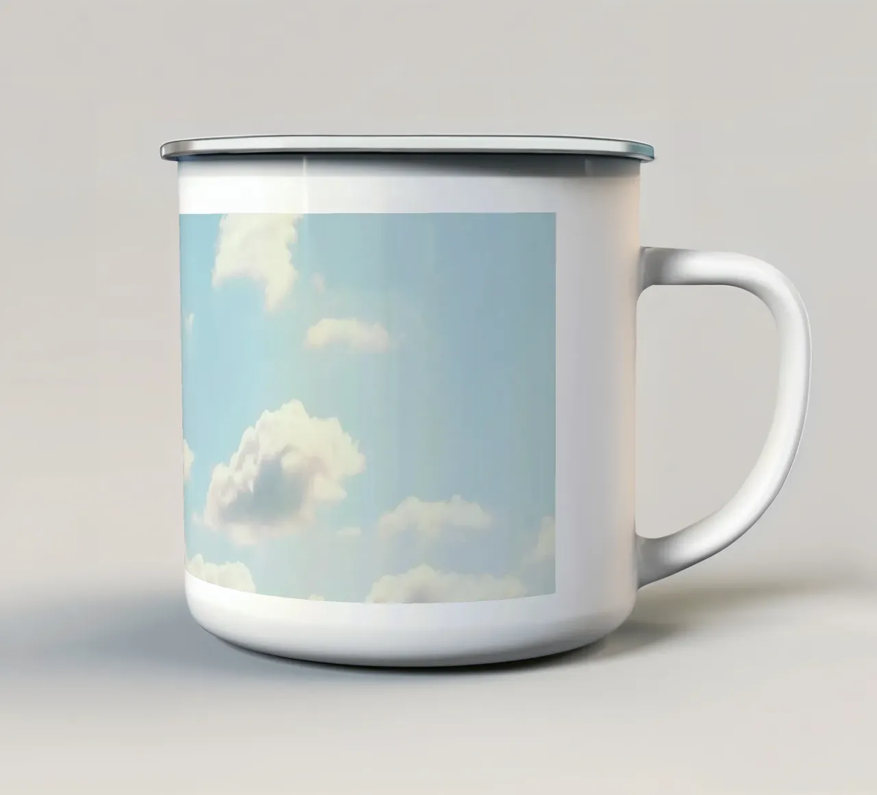 Sognare ad occhi aperti tazza in smalto da Cassia Beck Photography