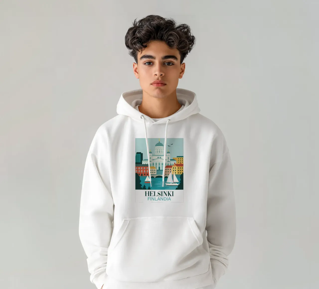 Helsinki Finlandia felpa con cappuccio da 🎁 ARTVI-SHOP