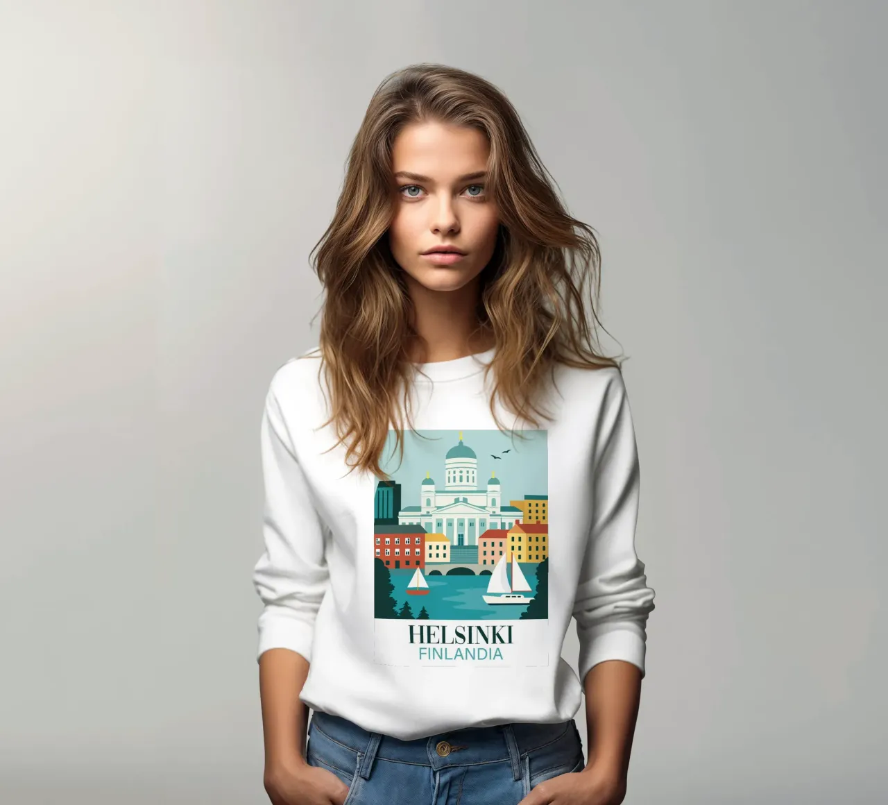 Helsinki Finlandia felpa da 🎁 ARTVI-SHOP