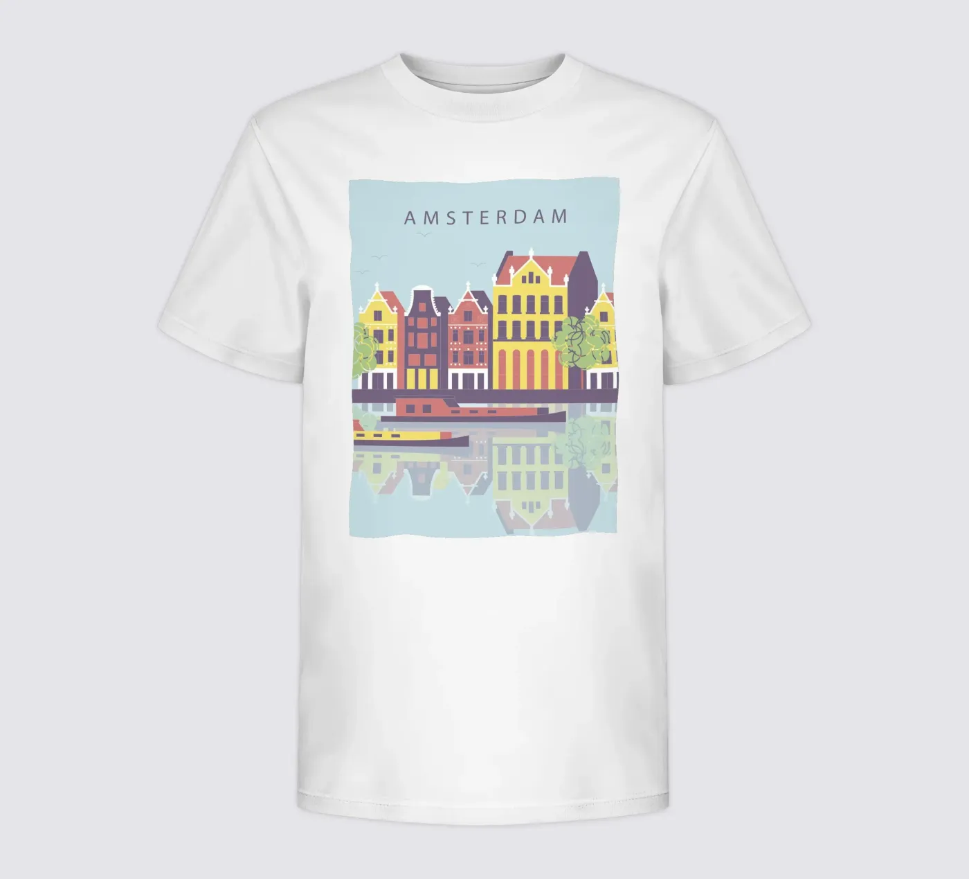 Amsterdam t-shirt bambini da 🎁 NOBELART