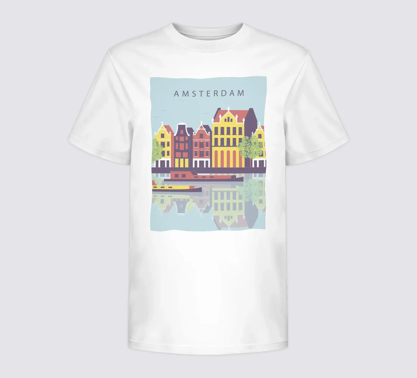 Amsterdam t-shirt bambini da 🎁 NOBELART