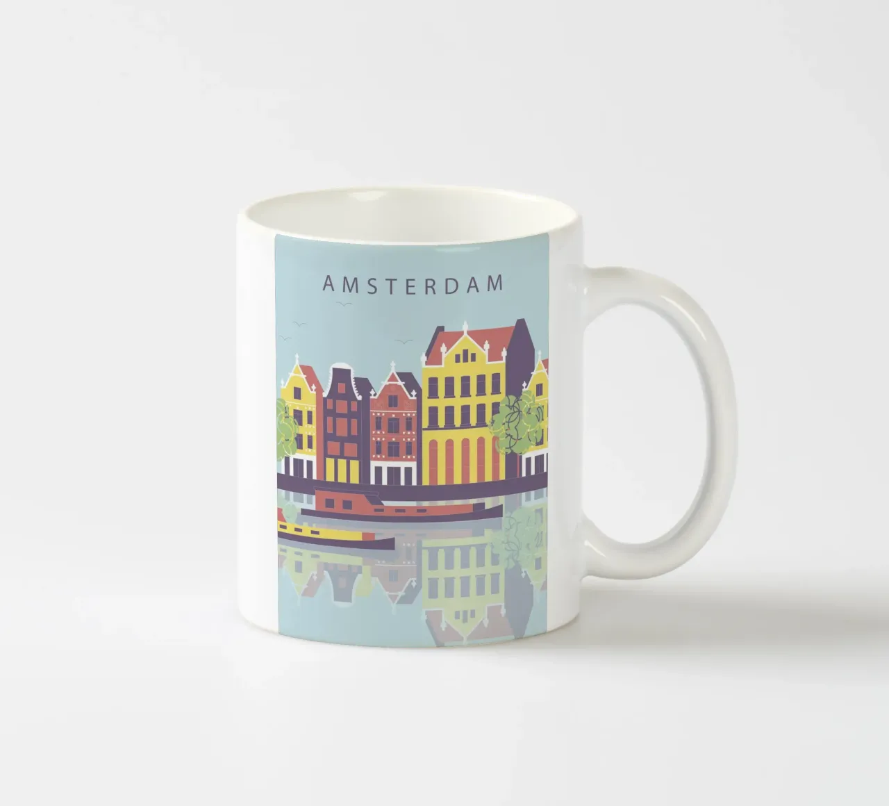 Amsterdam tazza in ceramica da 🎁 NOBELART