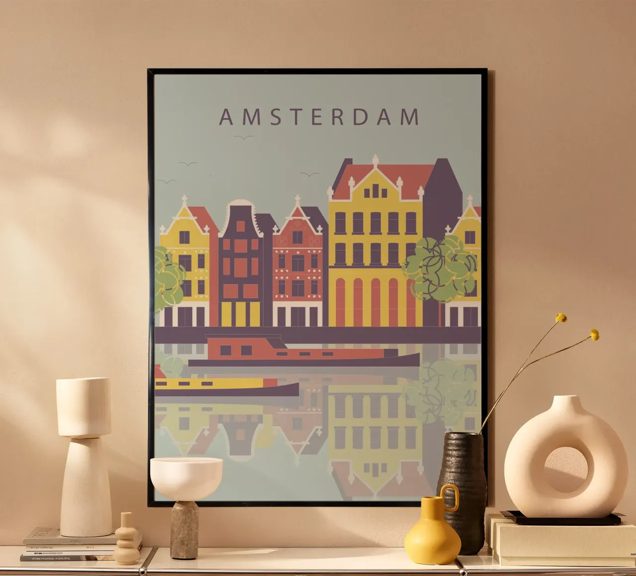 Amsterdam poster da 🎁 NOBELART