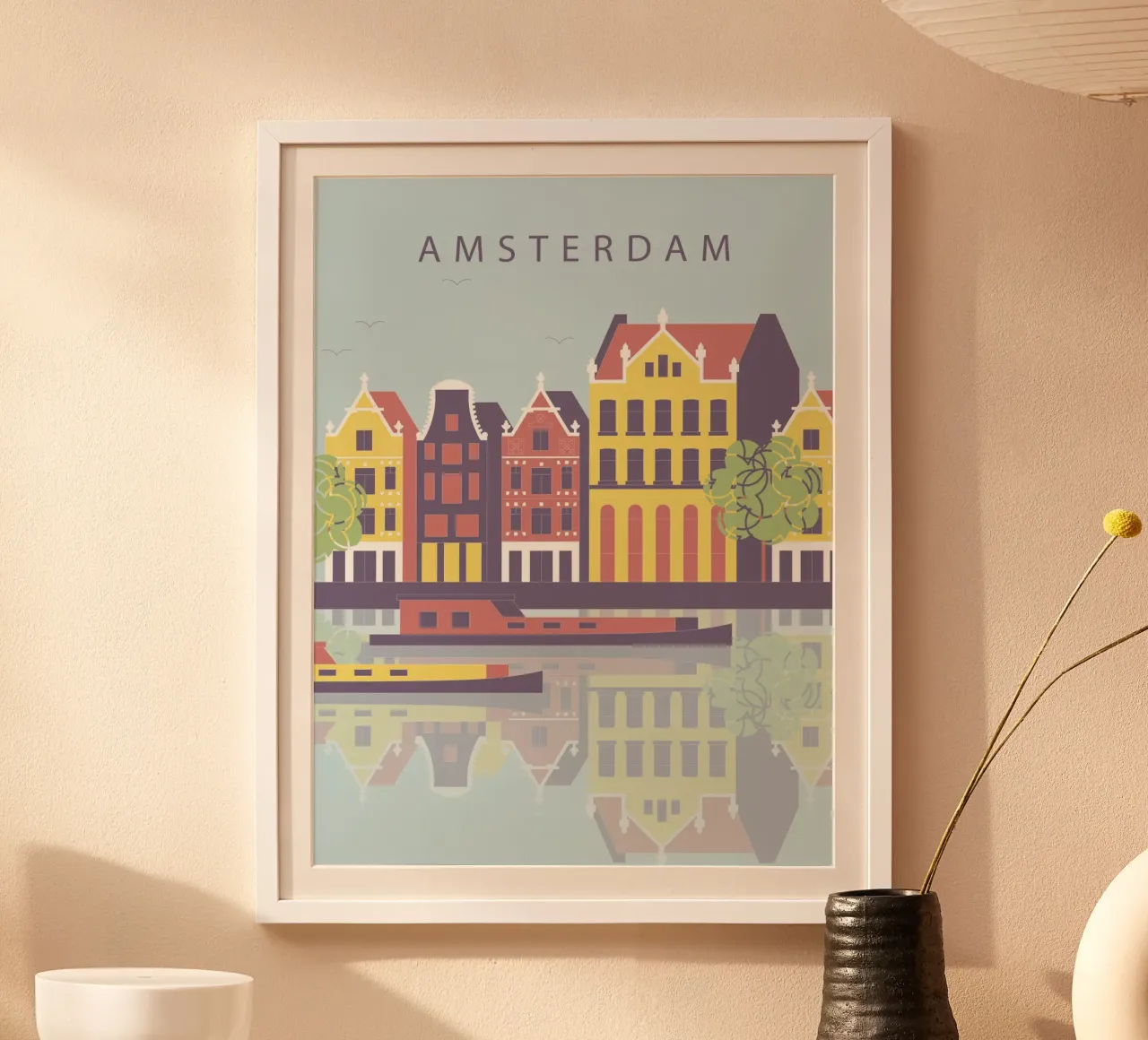 Amsterdam poster da 🎁 NOBELART