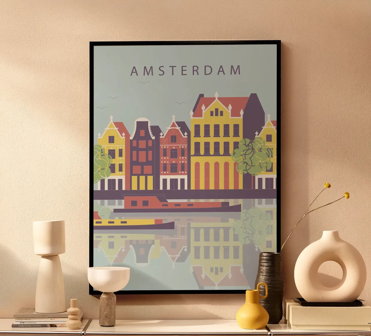 Amsterdam poster da 🎁 NOBELART