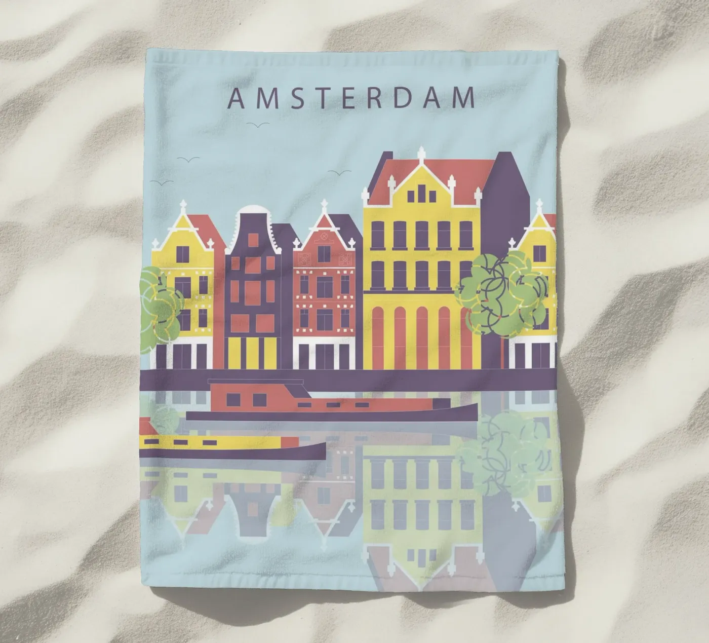 Amsterdam telo mare da 🎁 NOBELART