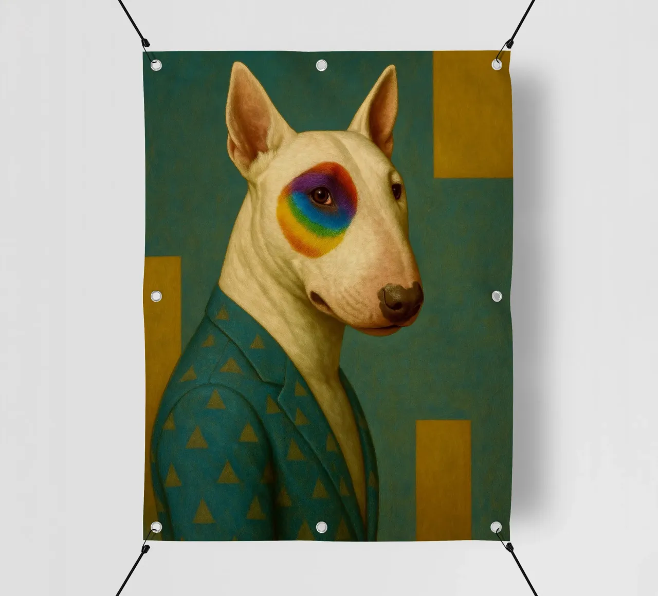 Rainbow telo in pvc da Elegant Absurd