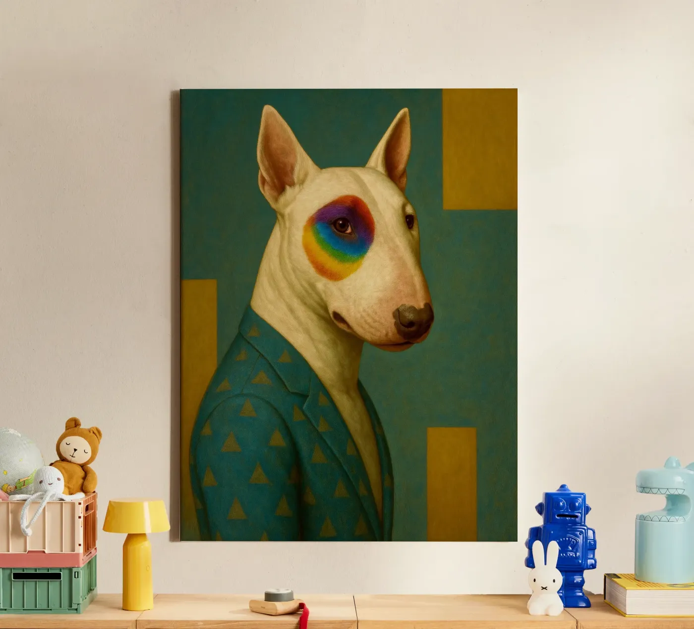Rainbow canvas van Elegant Absurdism