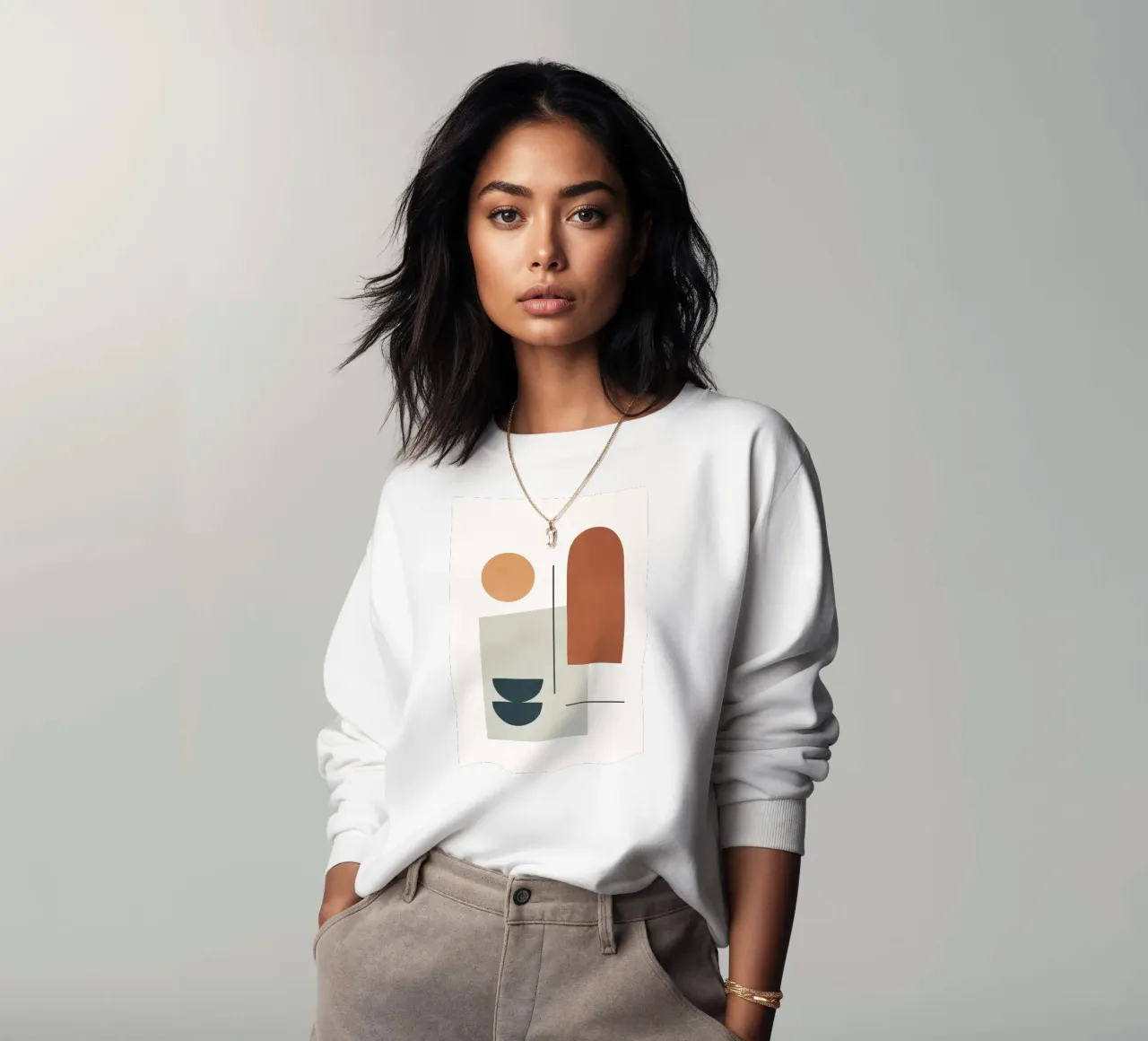 Minimal Shapes No.38 felpa da cityart