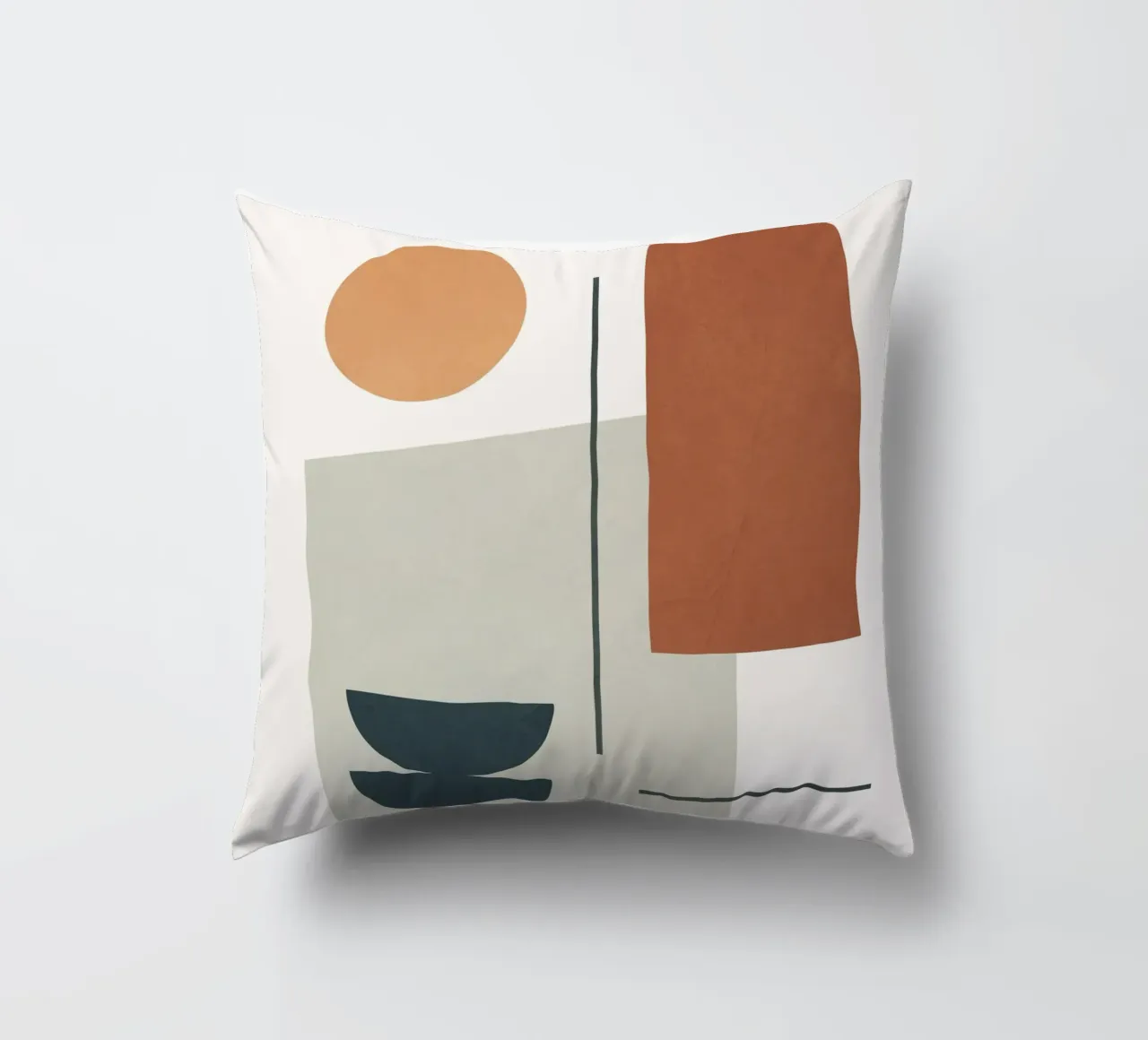 Minimal Shapes No.38 cuscino da cityart