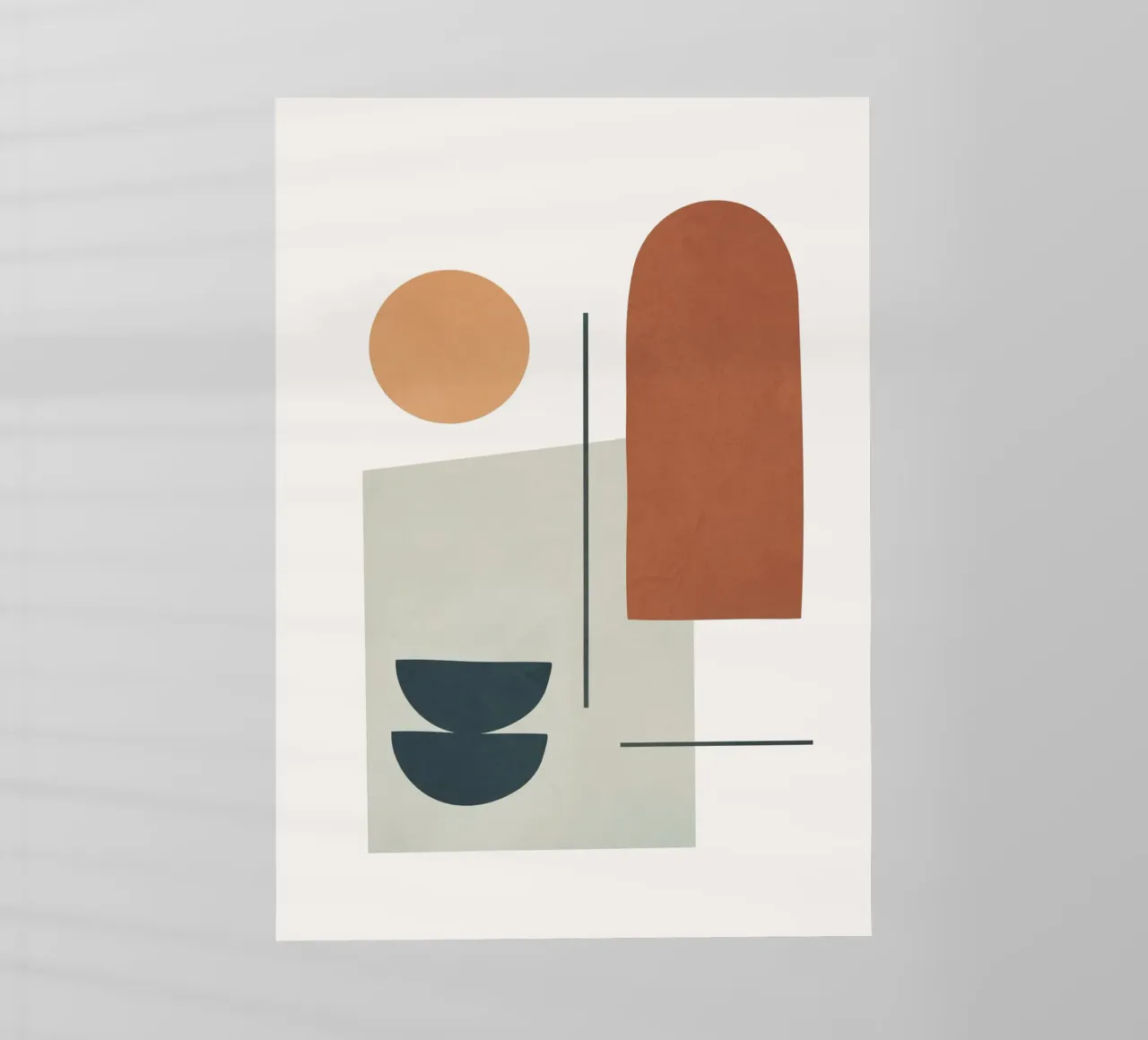 Minimal Shapes No.38 pellicola backlit da cityart