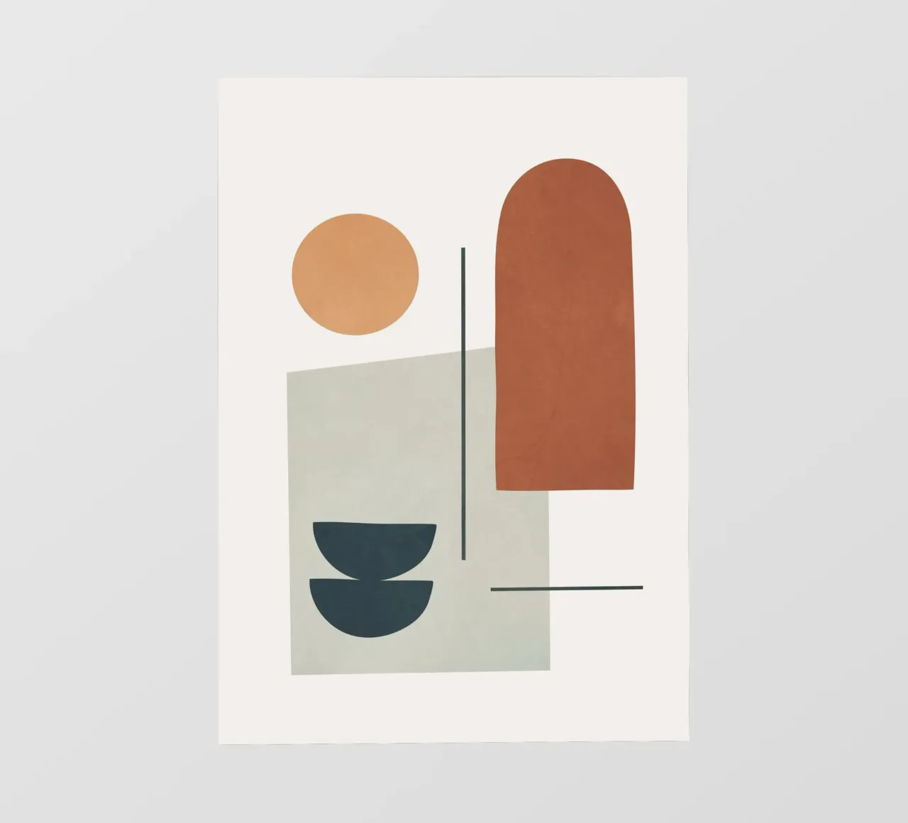 Minimal Shapes No.38 pellicola backlit da cityart
