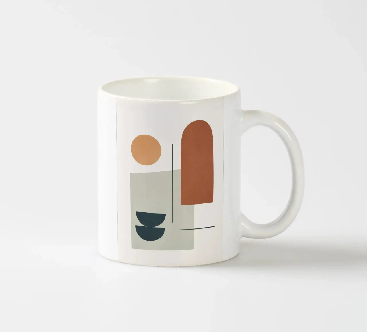 Minimal Shapes No.38 tazza in ceramica da cityart