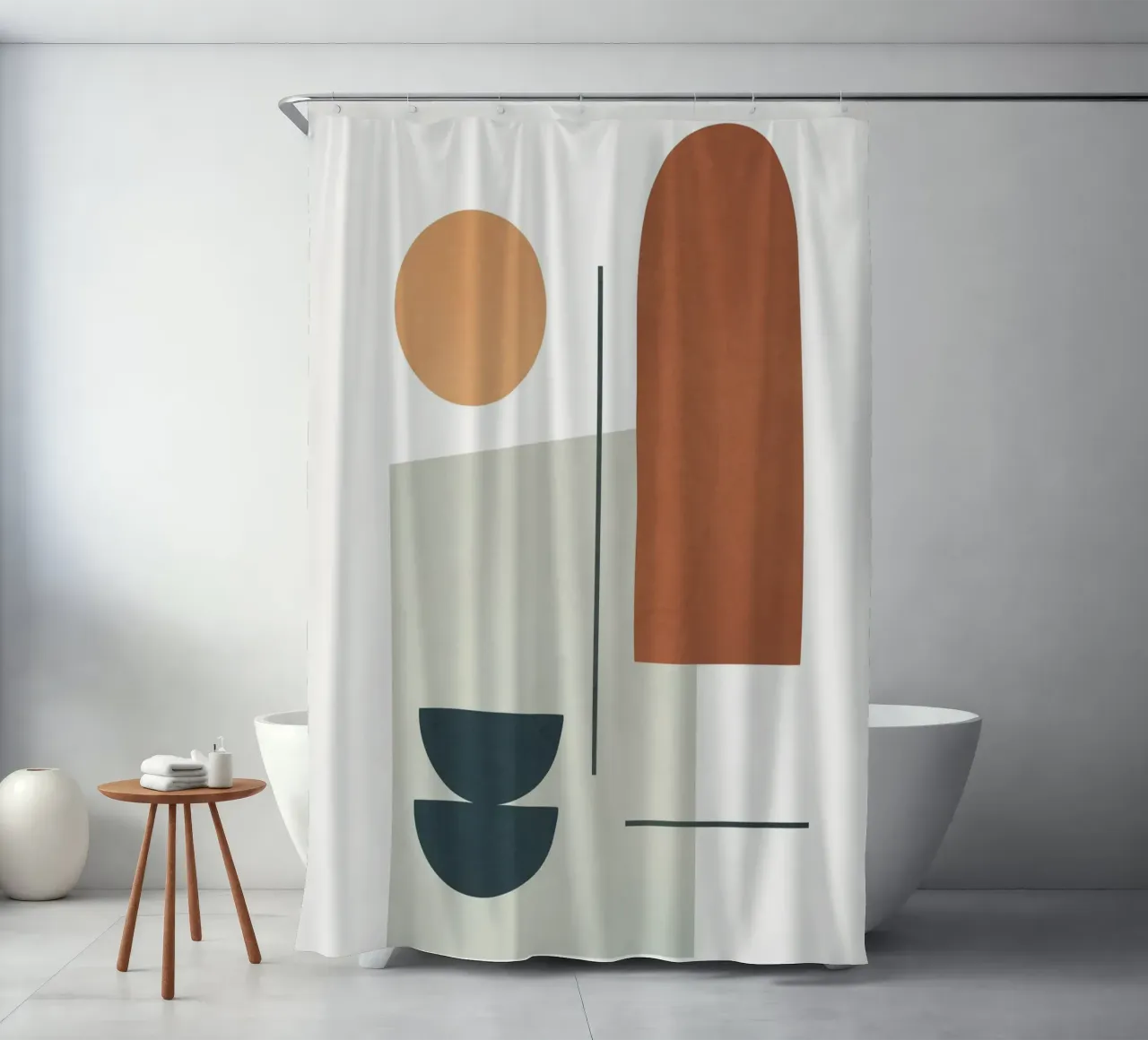Minimal Shapes No.38 tenda da doccia da cityart