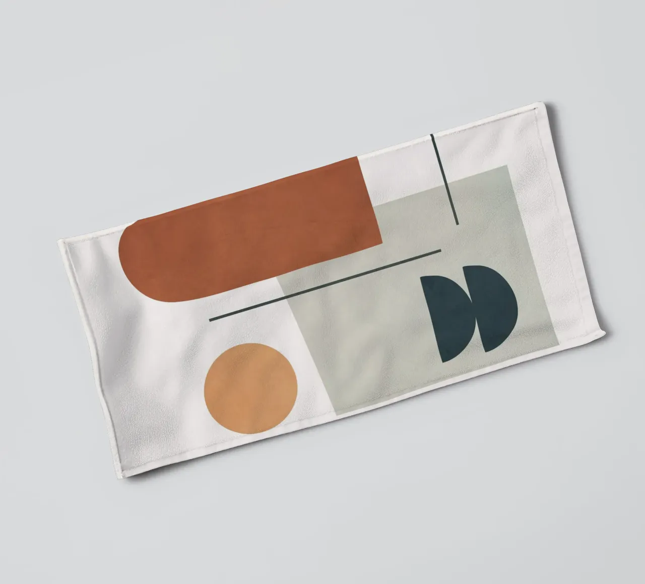 Minimal Shapes No.38 asciugamano da bagno da cityart