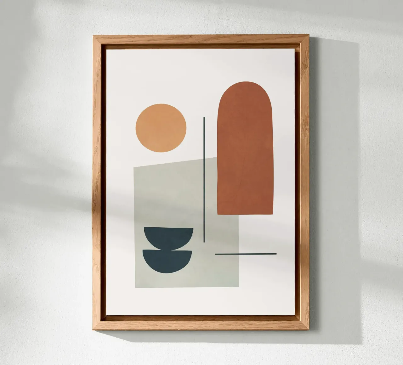 Minimal Shapes No.38 alluminio dibond da cityart
