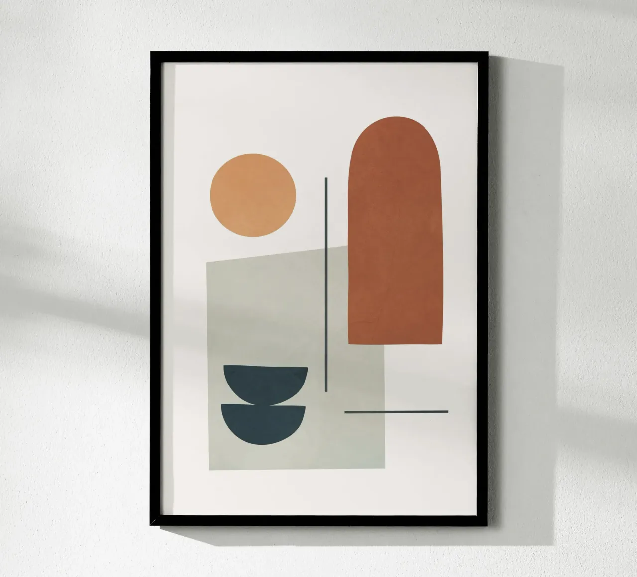 Minimal Shapes No.38 carta hahnemühle da cityart