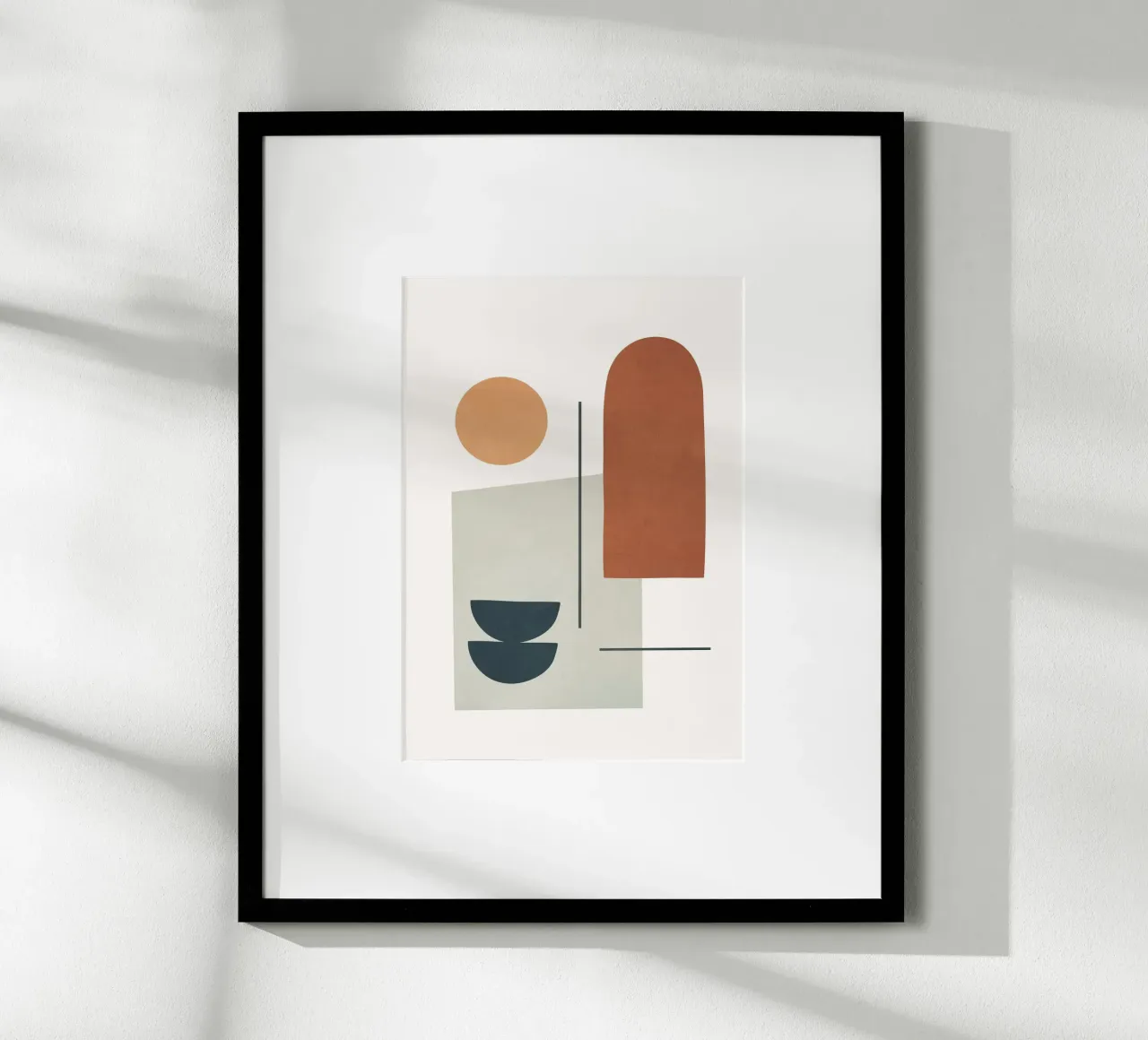 Minimal Shapes No.38 carta hahnemühle da cityart