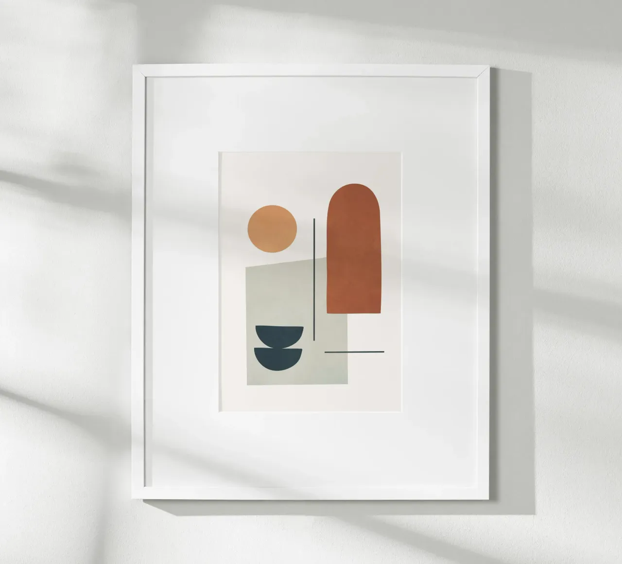 Minimal Shapes No.38 carta hahnemühle da cityart