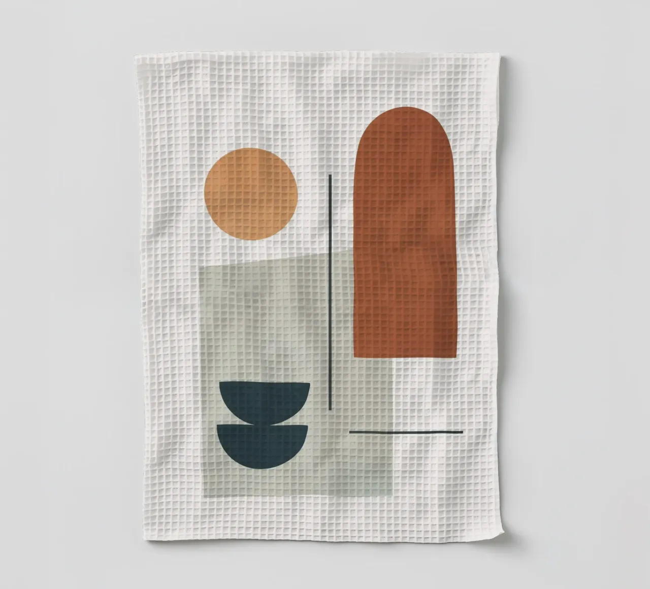 Minimal Shapes No.38 canovaccio da cucina da cityart