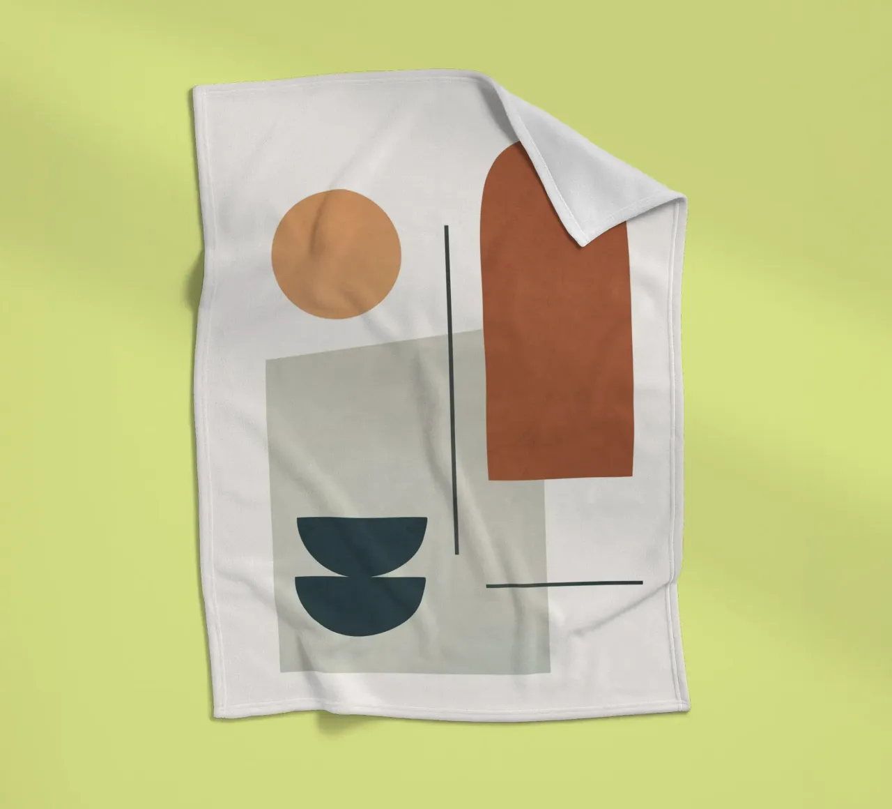 Minimal Shapes No.38 coperta in pile da cityart