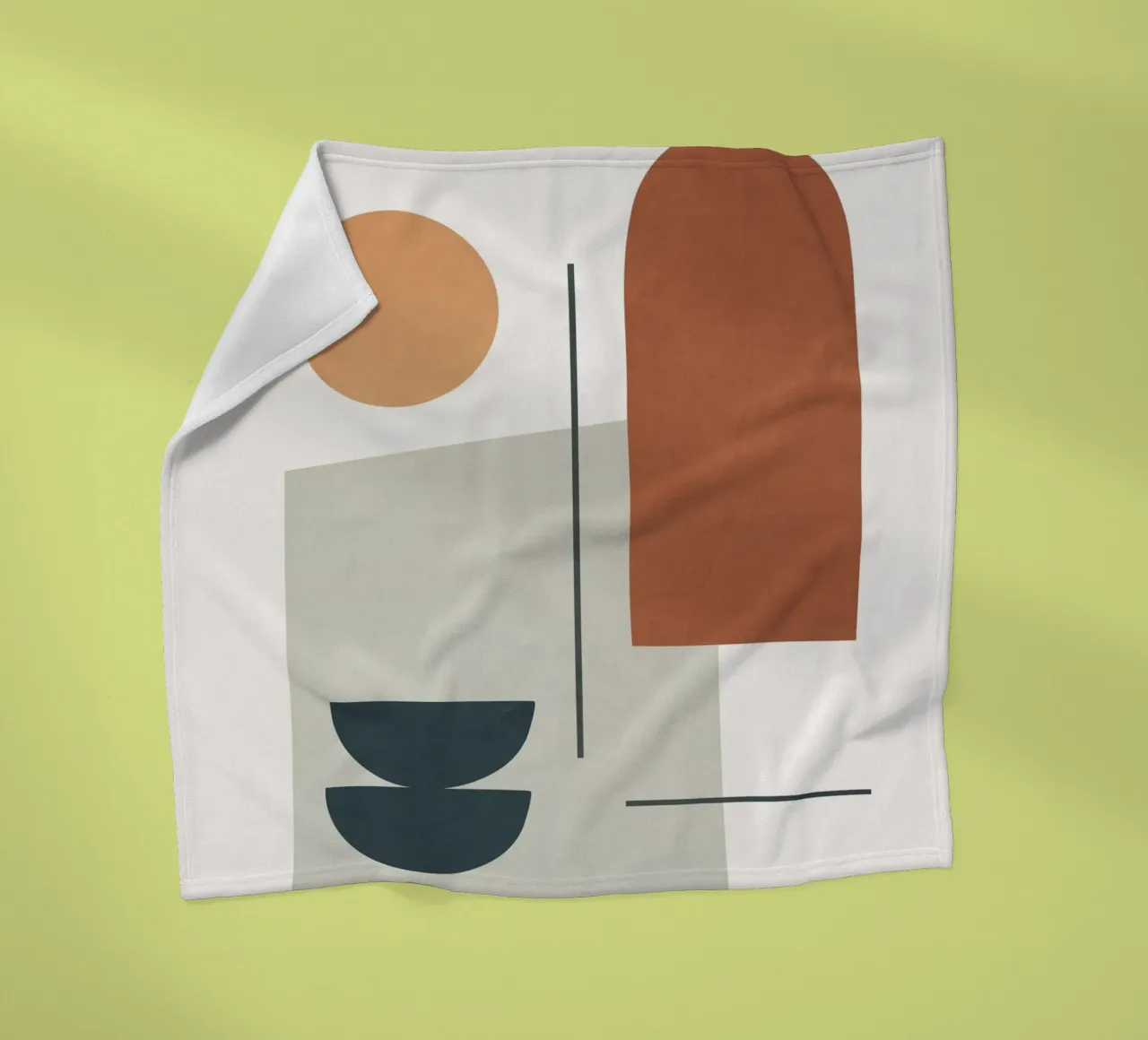 Minimal Shapes No.38 coperta in pile da cityart