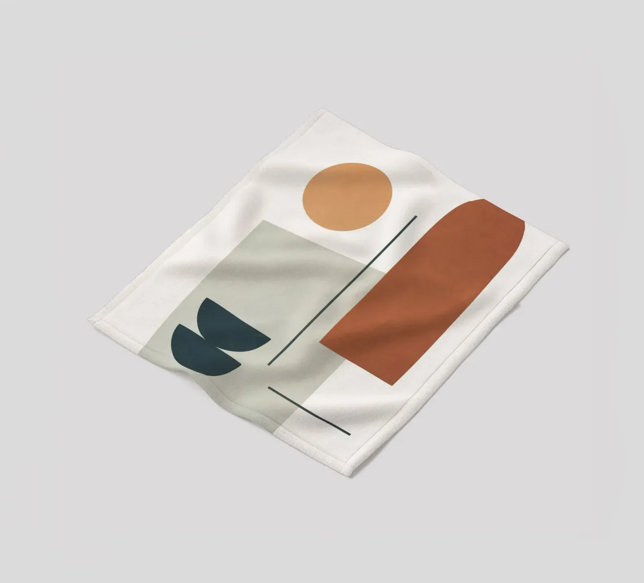Minimal Shapes No.38 coperta in pile da cityart