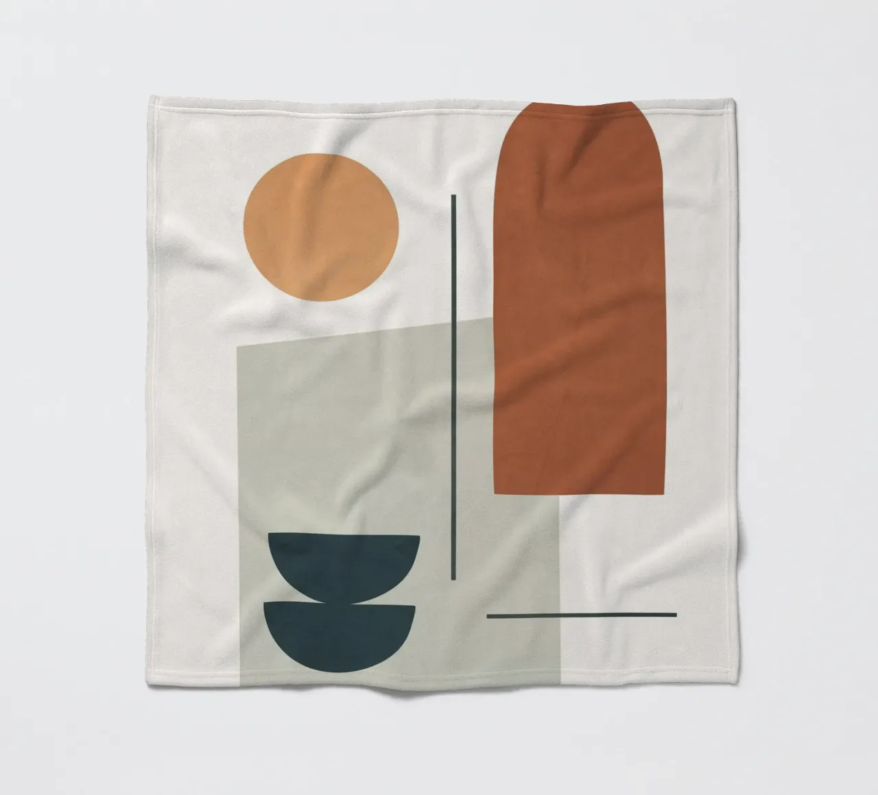 Minimal Shapes No.38 coperta in pile da cityart