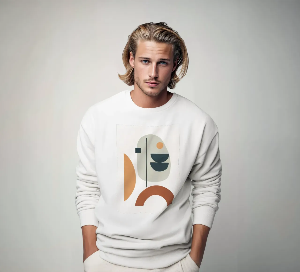 Minimal Shapes No.39 felpa da cityart