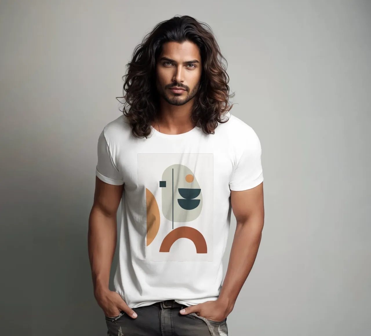 Minimal Shapes No.39 t-shirt da cityart