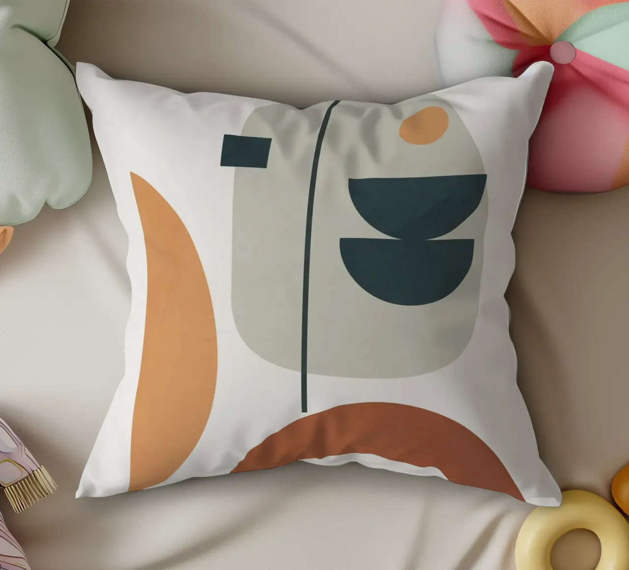 Minimal Shapes No.39 cuscino da cityart