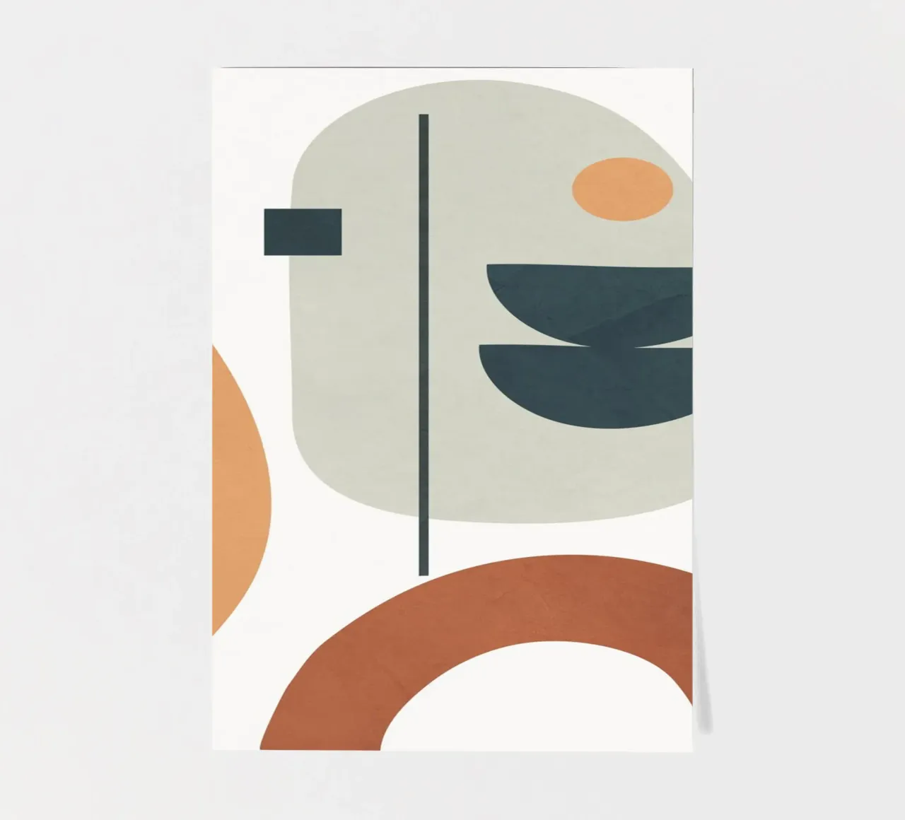 Minimal Shapes No.39 foglio adesivo da cityart