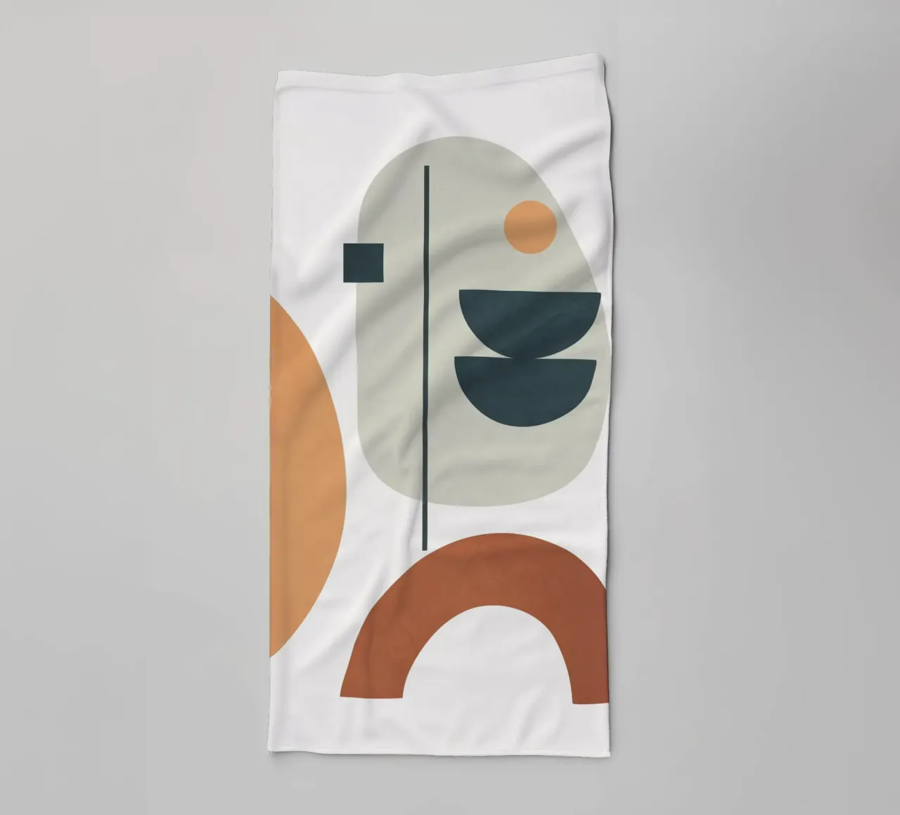 Minimal Shapes No.39 asciugamano da bagno da cityart