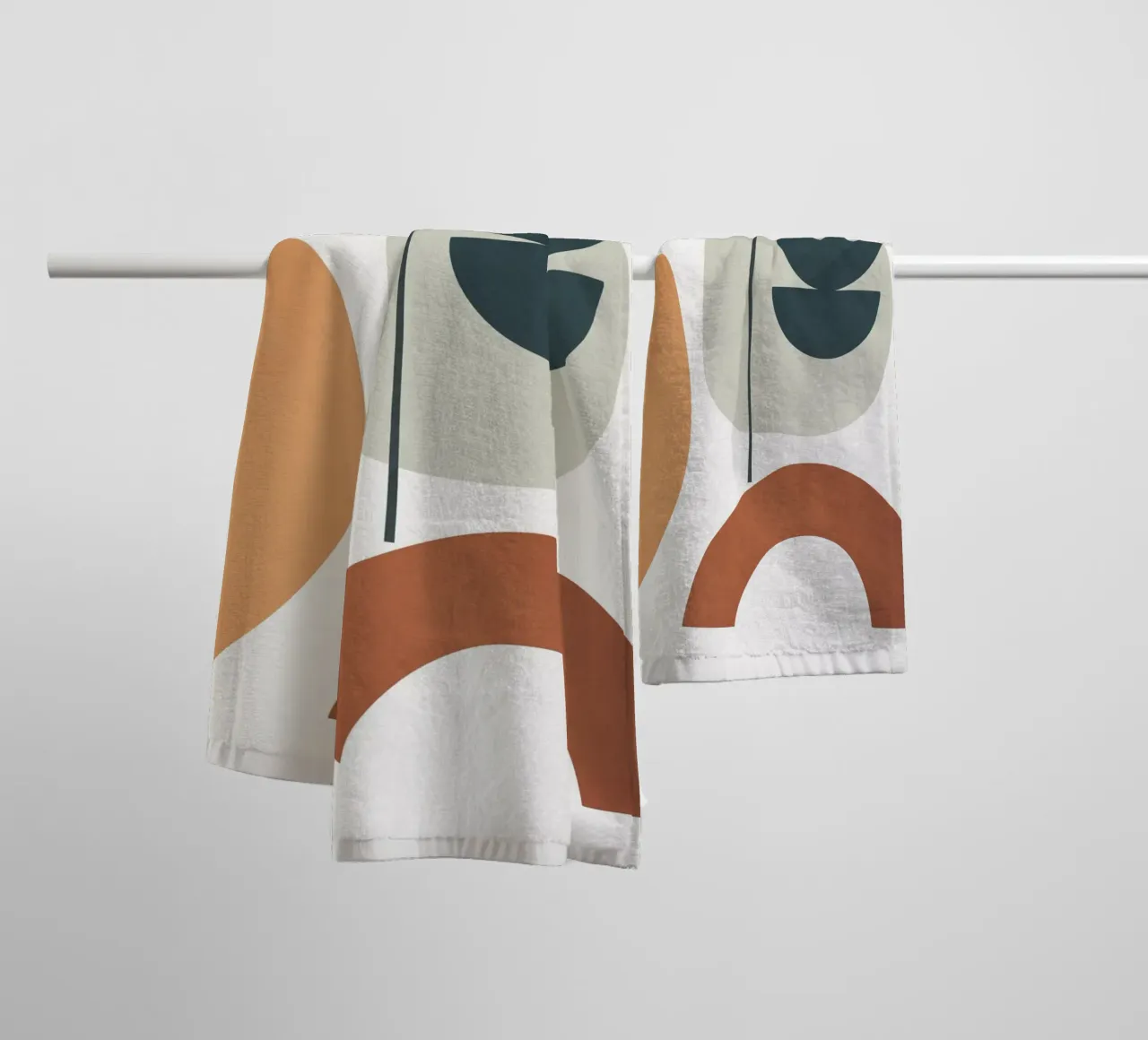 Minimal Shapes No.39 asciugamano da bagno da cityart