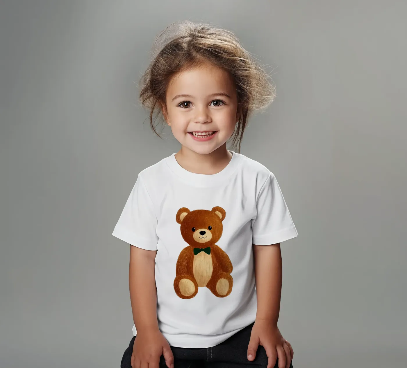 orsacchiotto t-shirt bambini da Curious Canvas